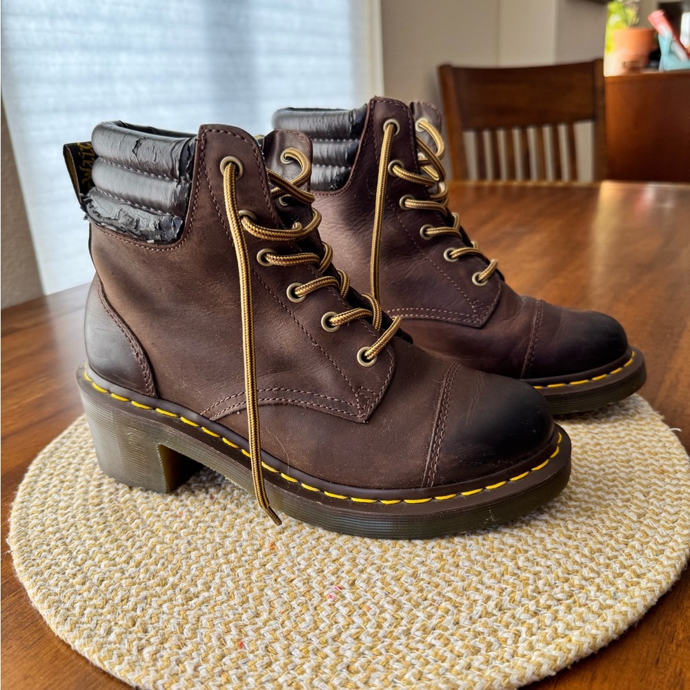 LAST CHANCE Dr. Martens Alexandra Lace Up Boots
